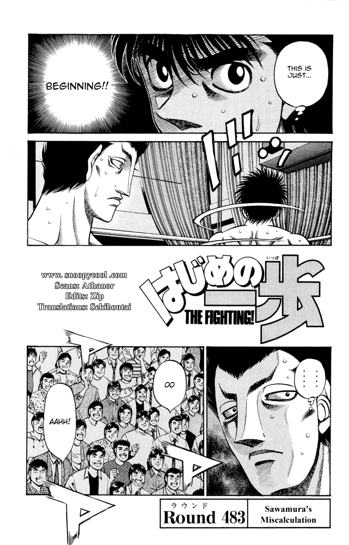 Hajime no Ippo Chapter 483 — page 4