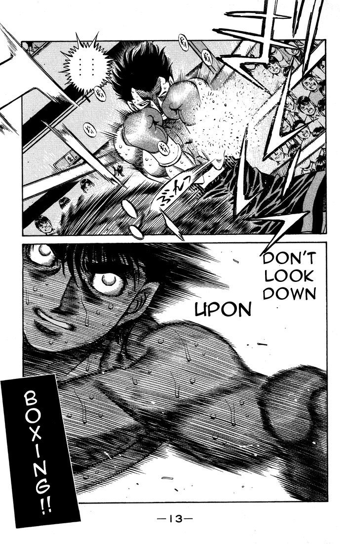 Hajime no Ippo Chapter 483 — page 13