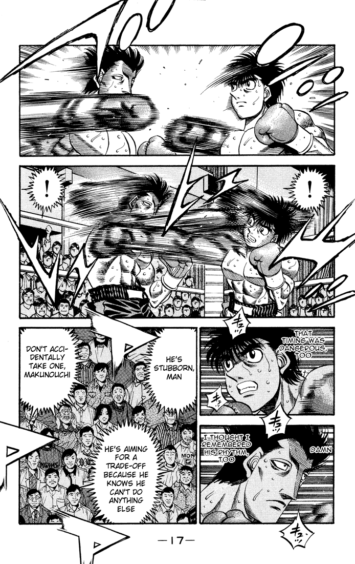 Hajime no Ippo Chapter 483 — page 17