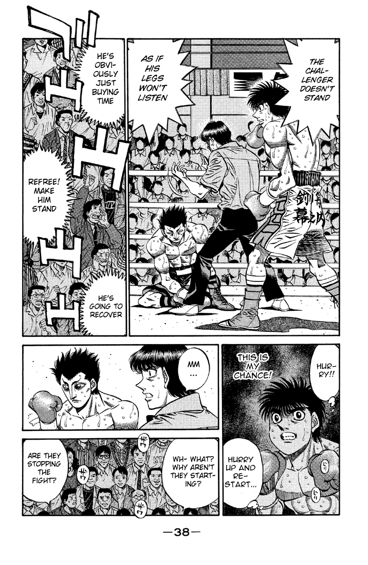 Hajime no Ippo Chapter 484 — page 15
