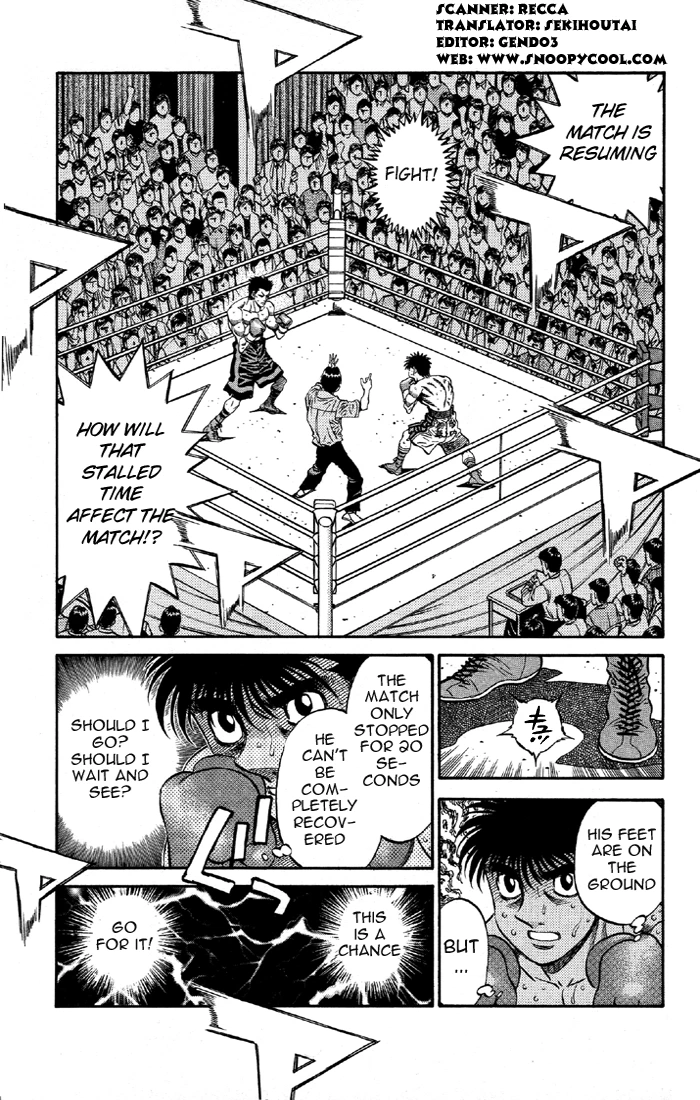 Hajime no Ippo Chapter 485 — page 3