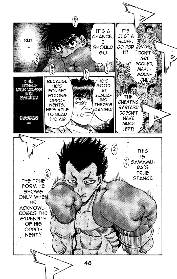 Hajime no Ippo Chapter 485 — page 8