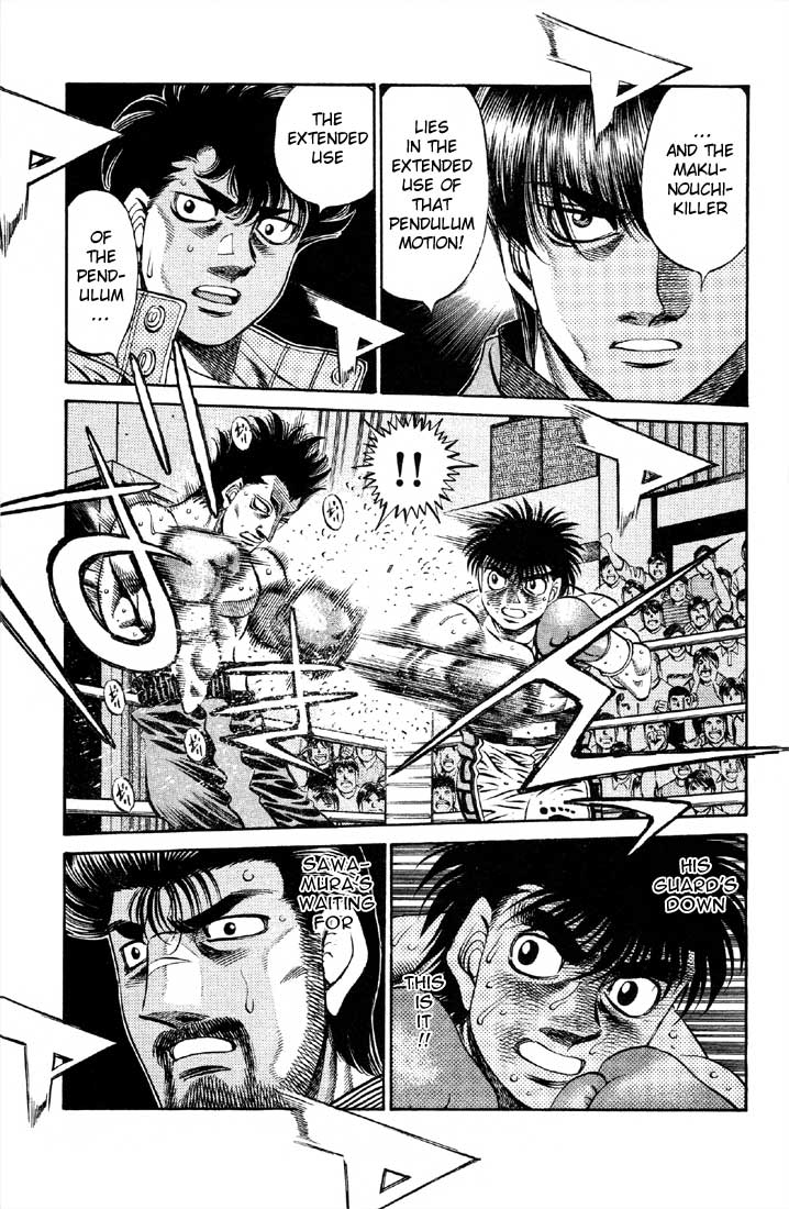 Hajime no Ippo Chapter 491 — page 9