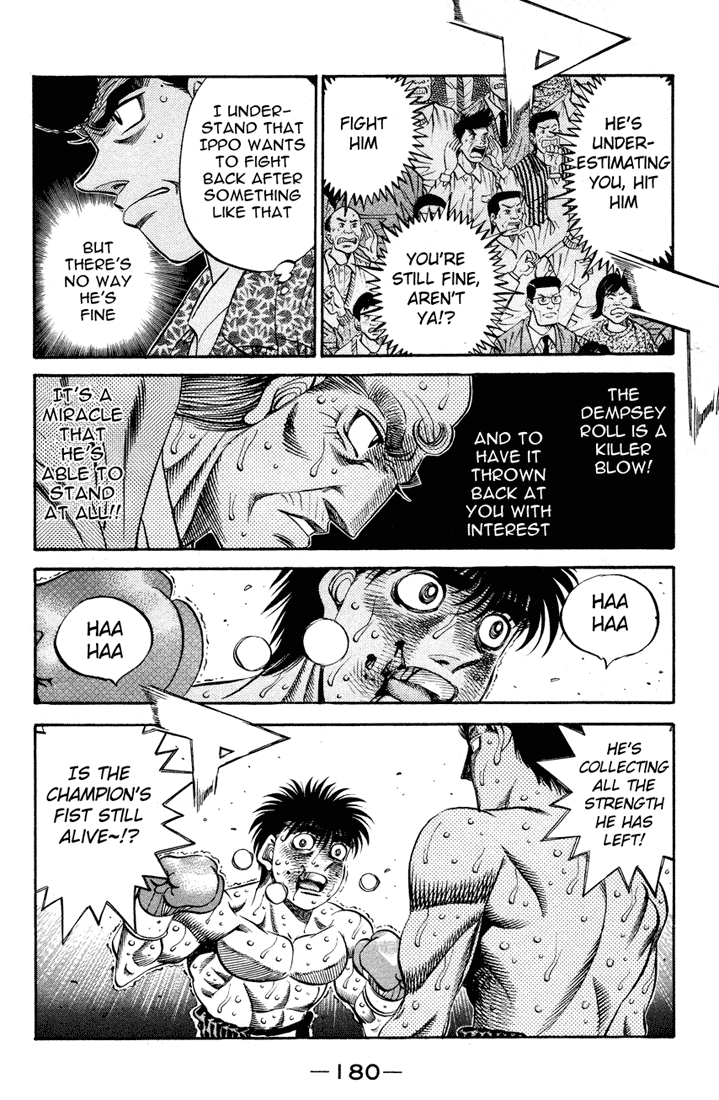 Hajime no Ippo Chapter 492 — page 13