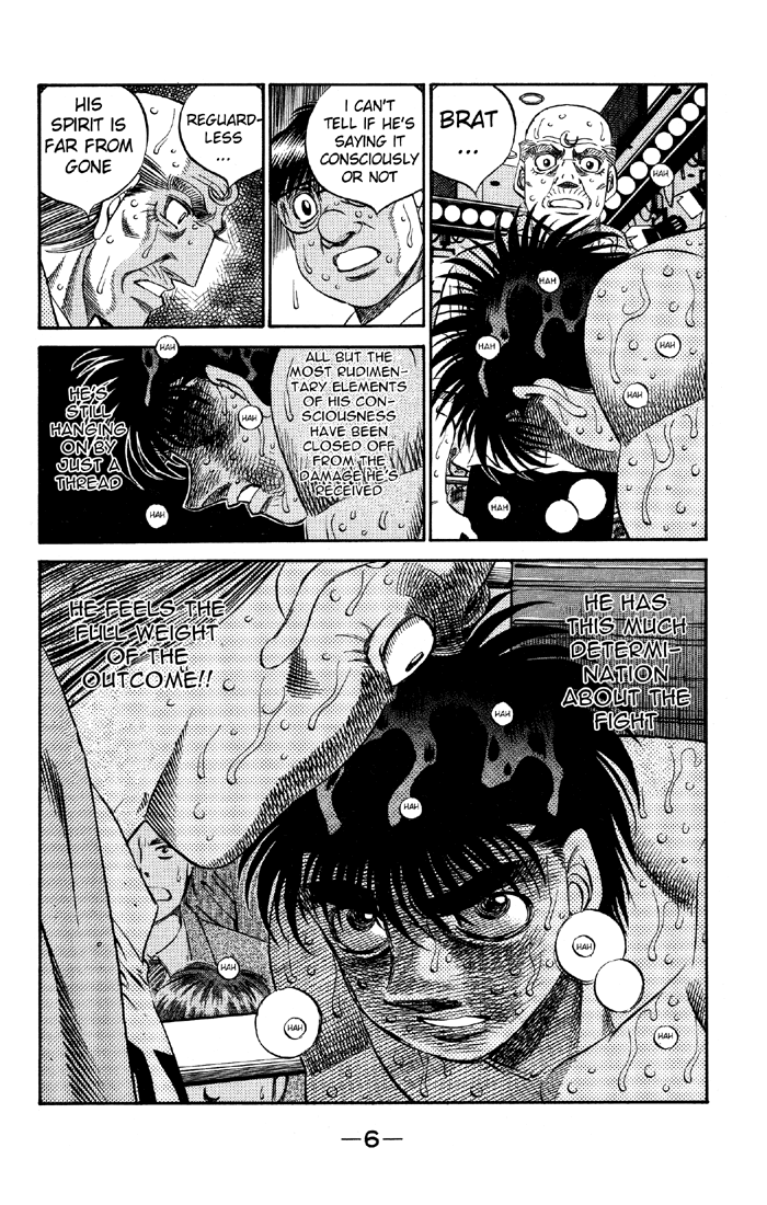 Hajime no Ippo Chapter 493 — page 6