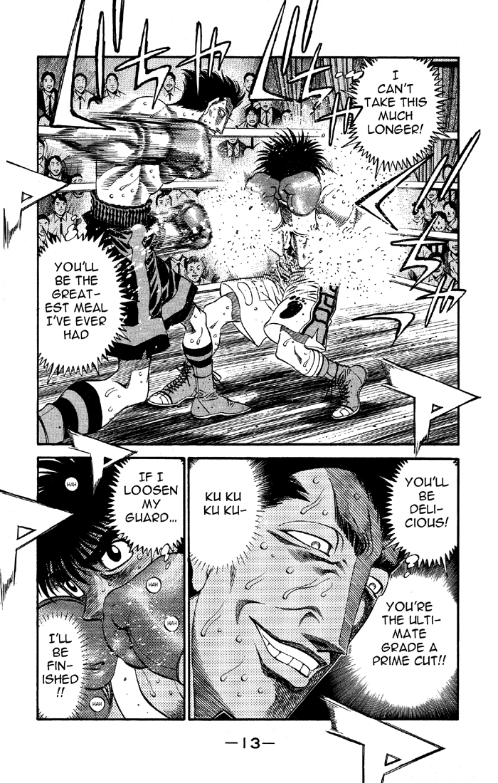 Hajime no Ippo Chapter 493 — page 13