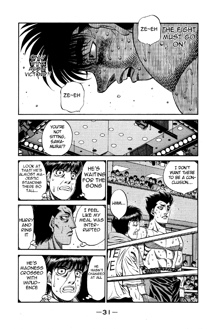 Hajime no Ippo Chapter 494 — page 9
