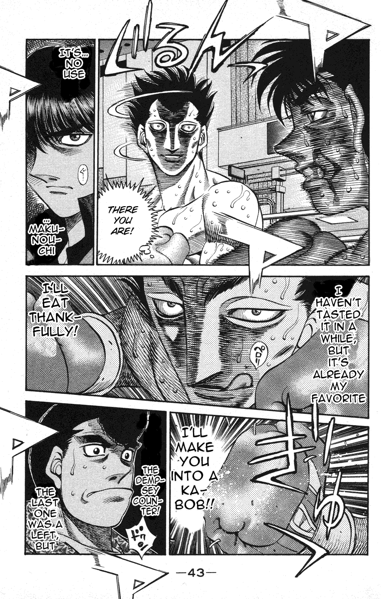Hajime no Ippo Chapter 495 — page 4