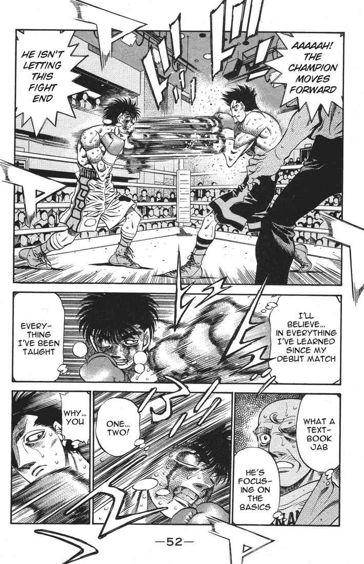 Hajime no Ippo Chapter 495 — page 12