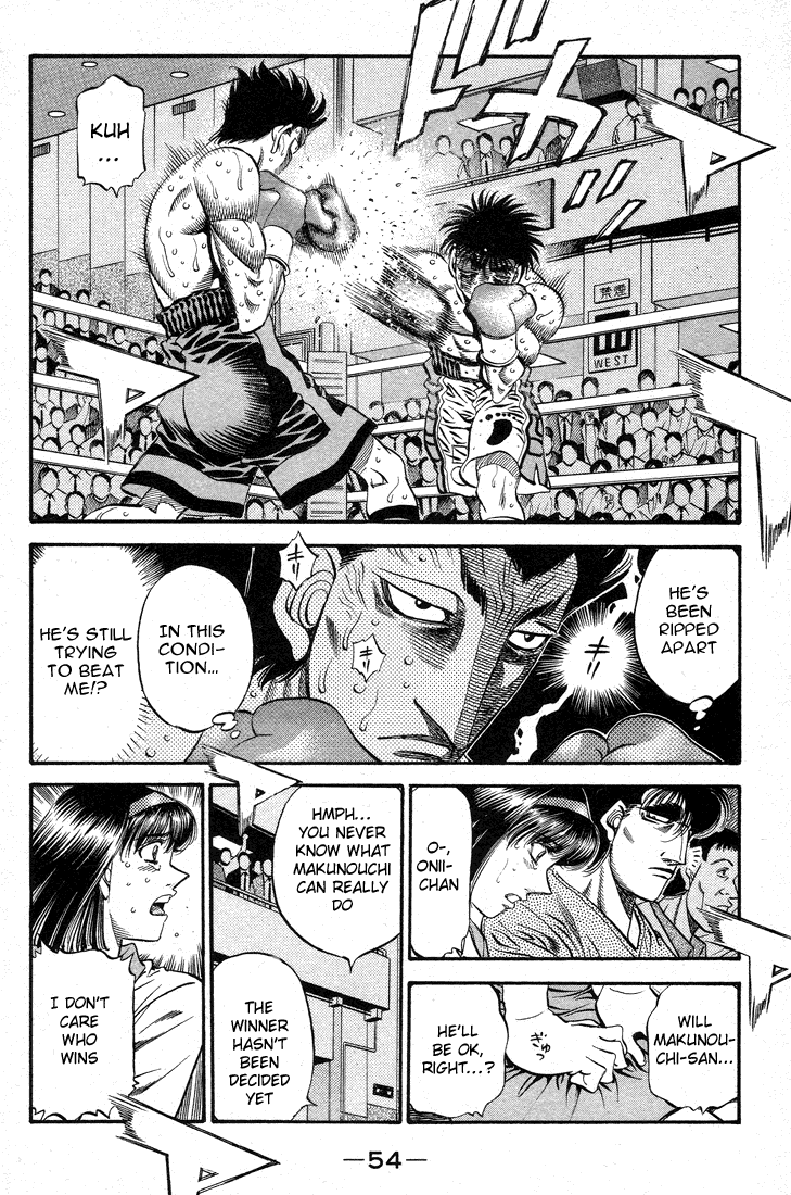 Hajime no Ippo Chapter 495 — page 14