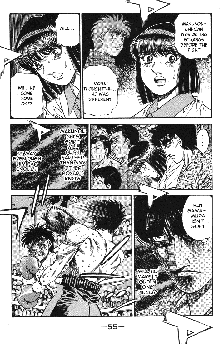 Hajime no Ippo Chapter 495 — page 15