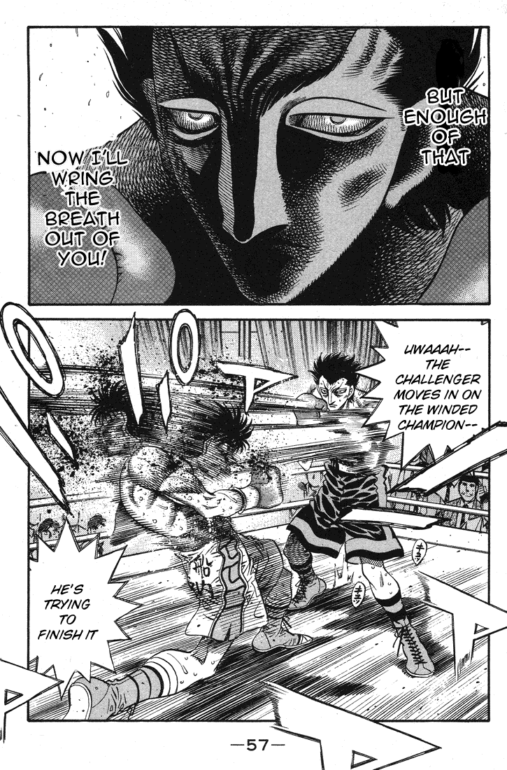 Hajime no Ippo Chapter 495 — page 17