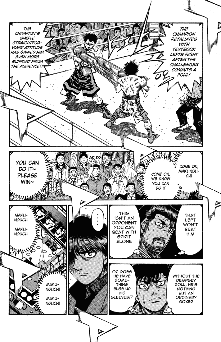 Hajime no Ippo Chapter 496 — page 8
