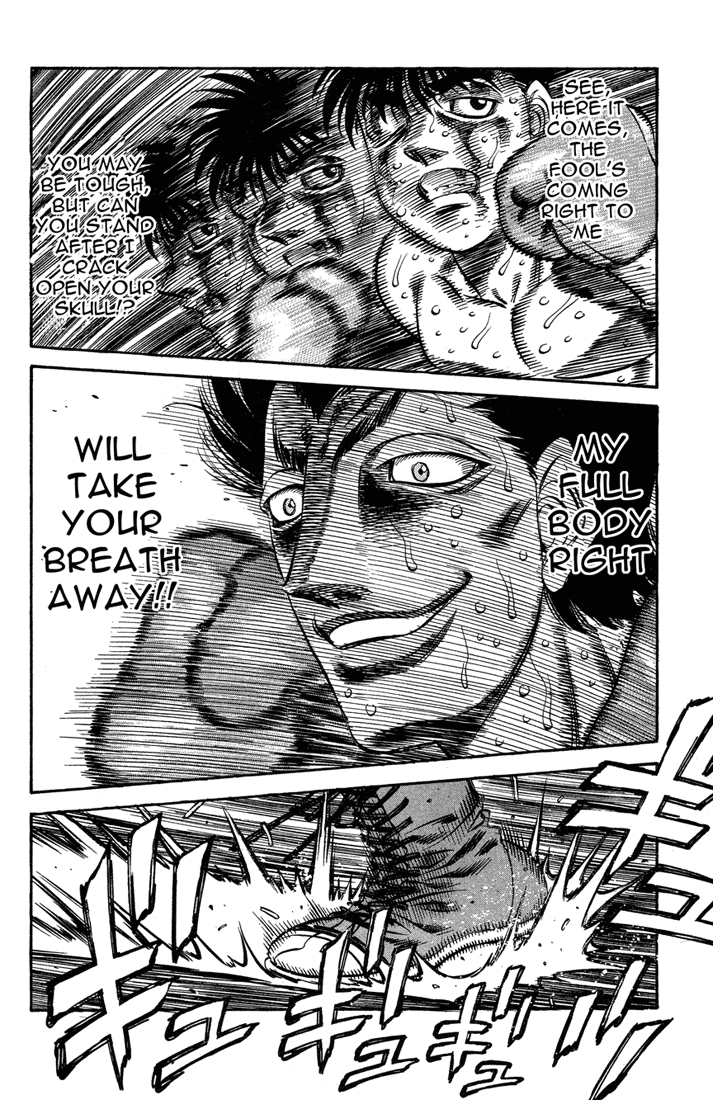 Hajime no Ippo Chapter 496 — page 14