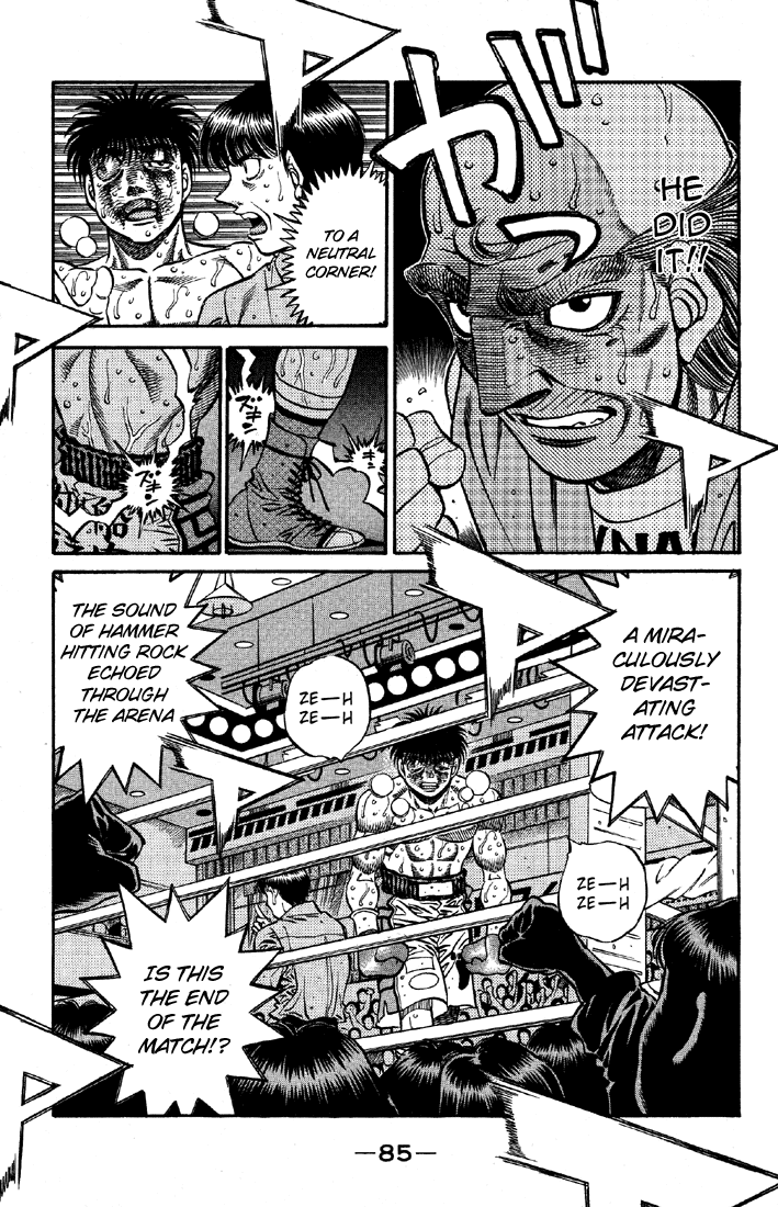 Hajime no Ippo Chapter 497 — page 8