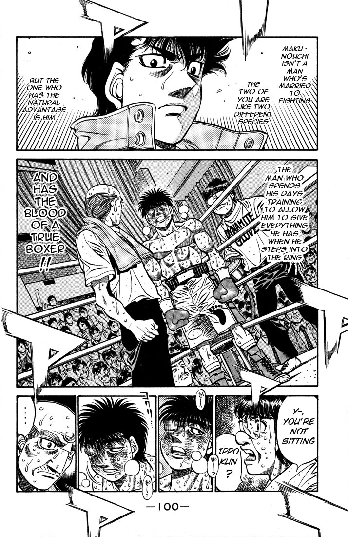 Hajime no Ippo Chapter 498 — page 8