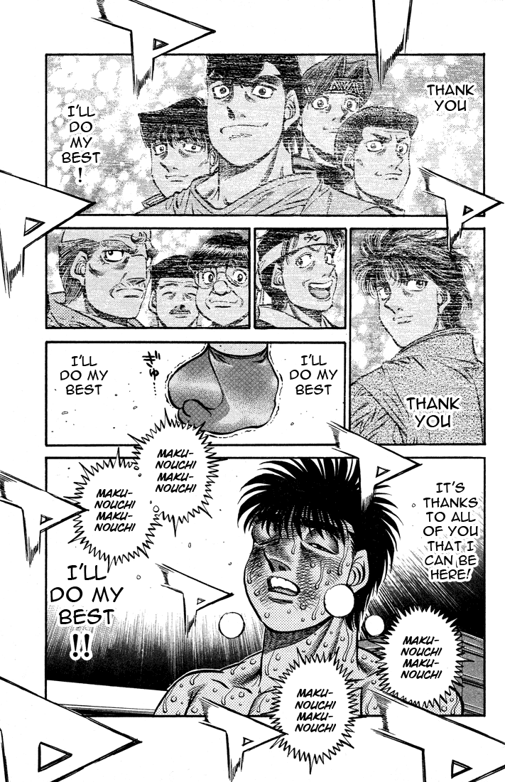 Hajime no Ippo Chapter 498 — page 11