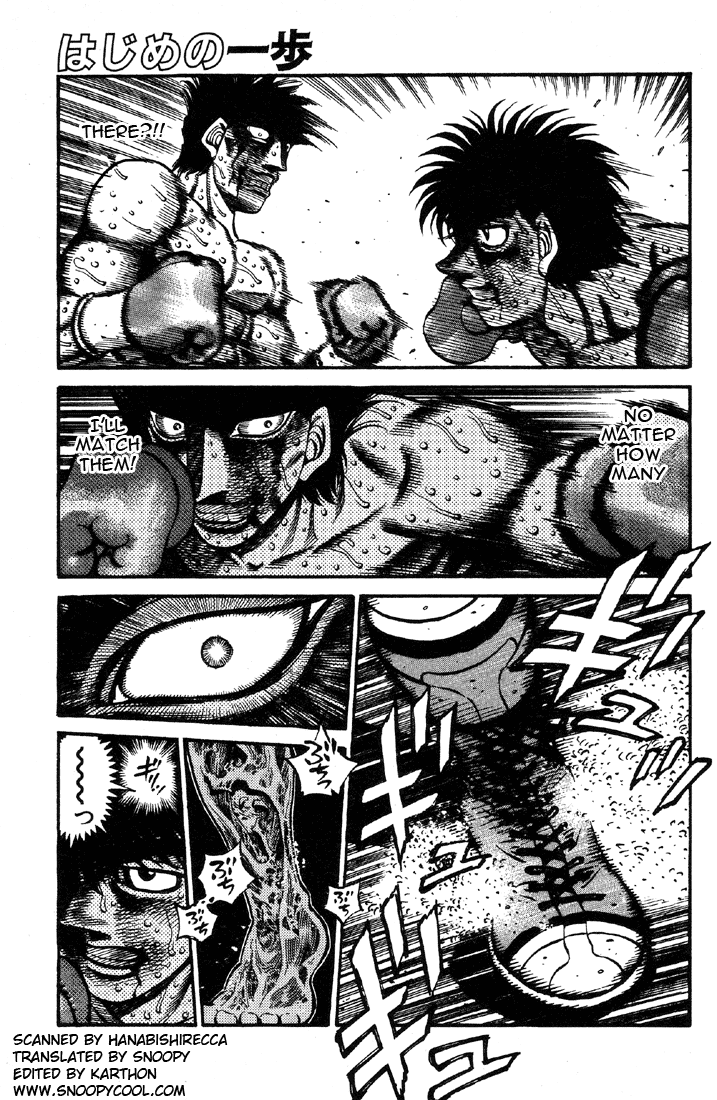 Hajime no Ippo Chapter 501 — page 1