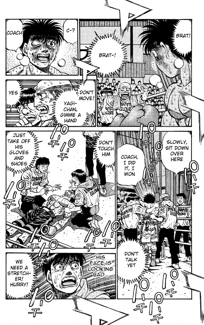 Hajime no Ippo Chapter 501 — page 11