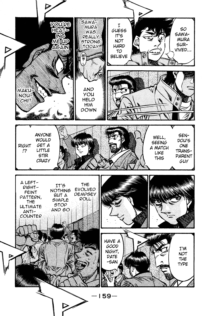 Hajime no Ippo Chapter 502 — page 3
