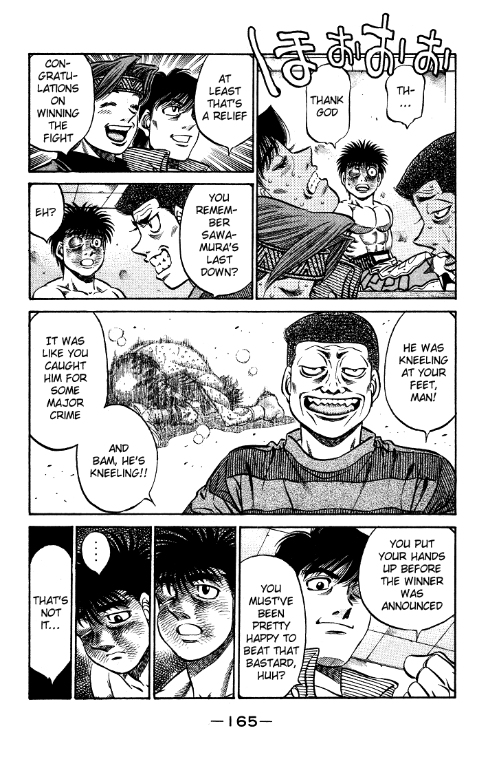 Hajime no Ippo Chapter 502 — page 9