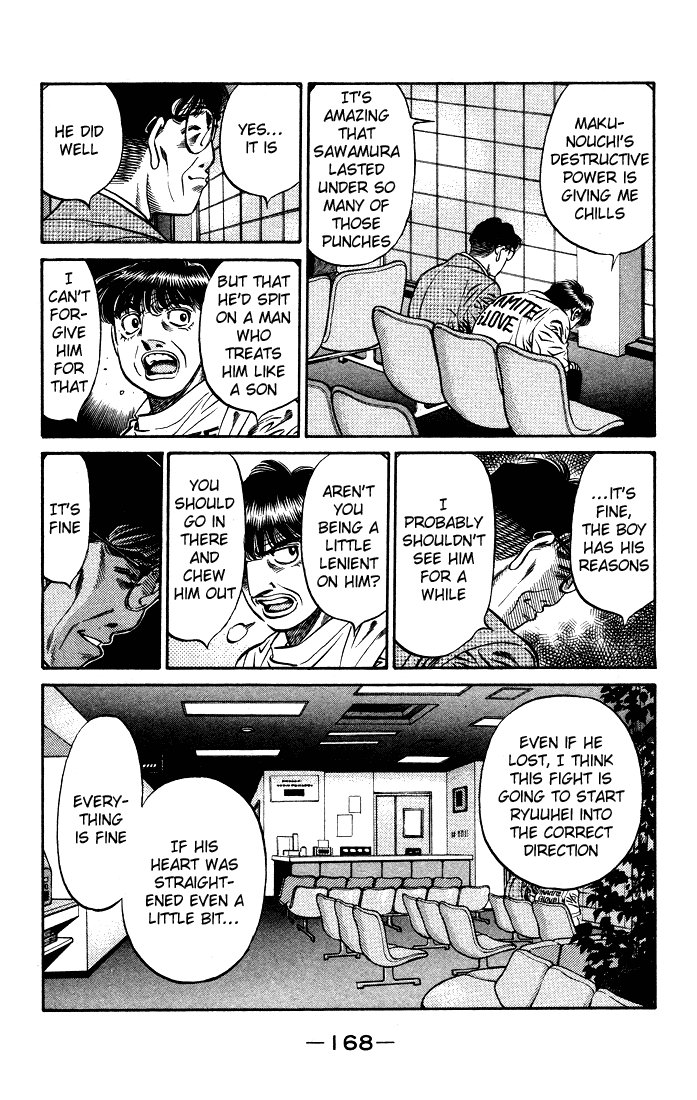 Hajime no Ippo Chapter 502 — page 12