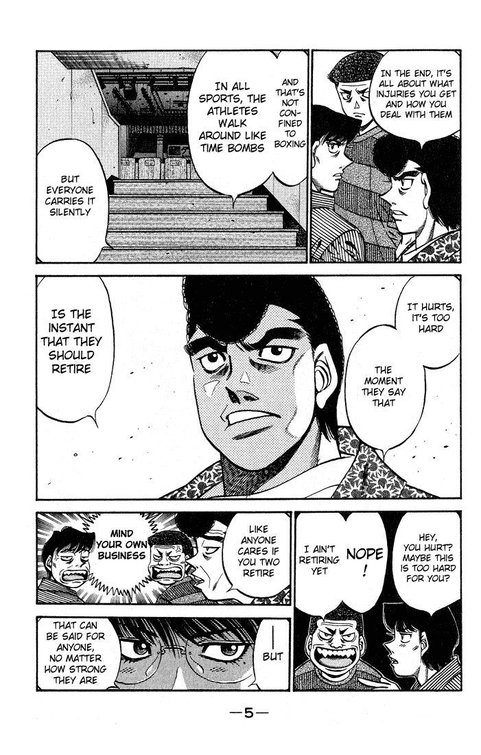 Hajime no Ippo Chapter 503 — page 6