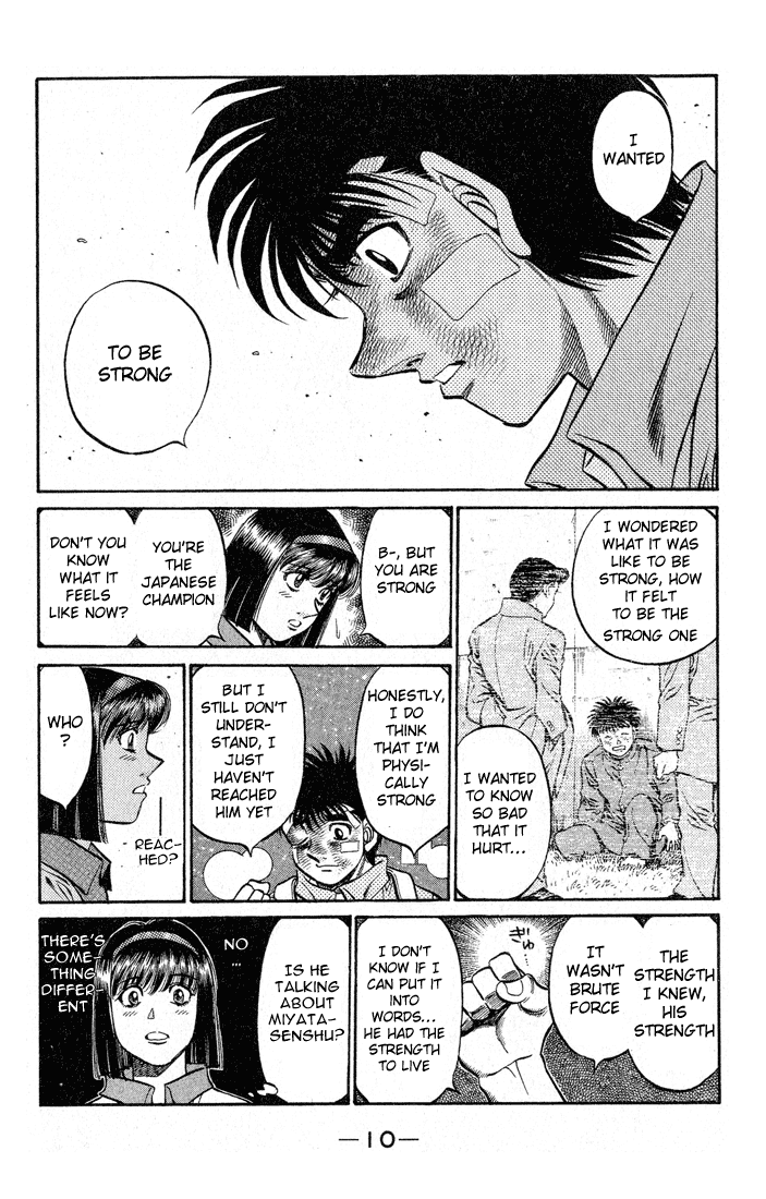 Hajime no Ippo Chapter 503 — page 11