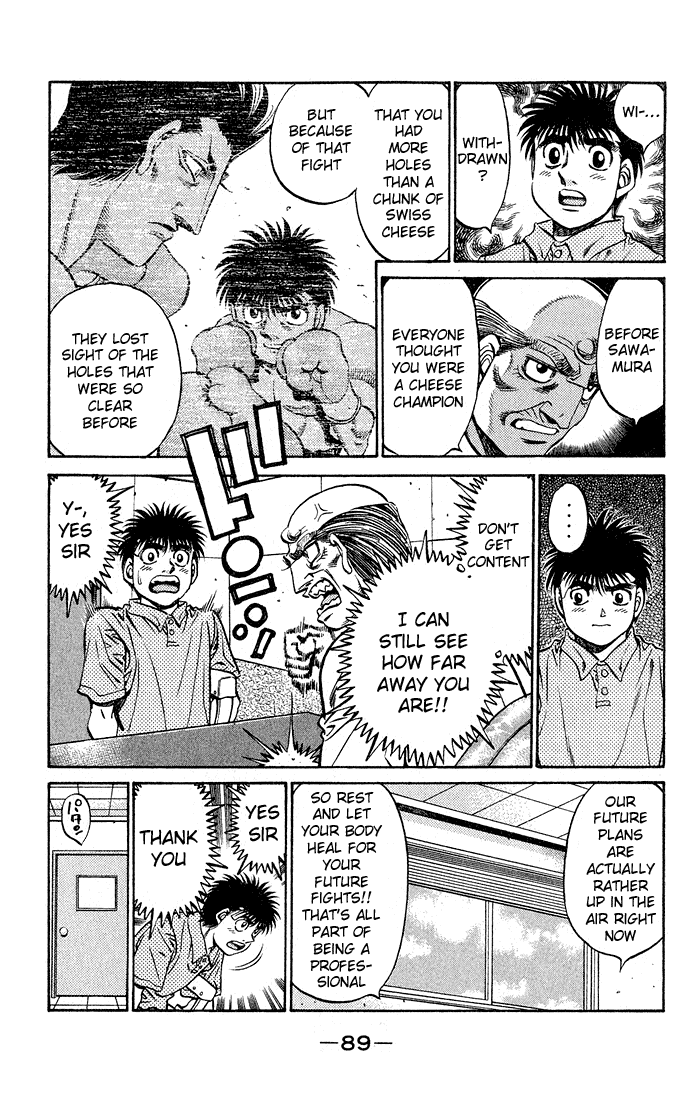 Hajime no Ippo Chapter 508 — page 3