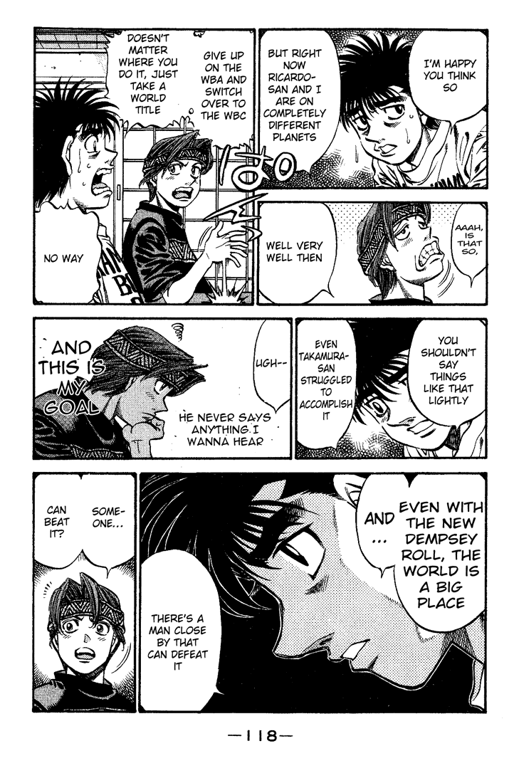 Hajime no Ippo Chapter 509 — page 12