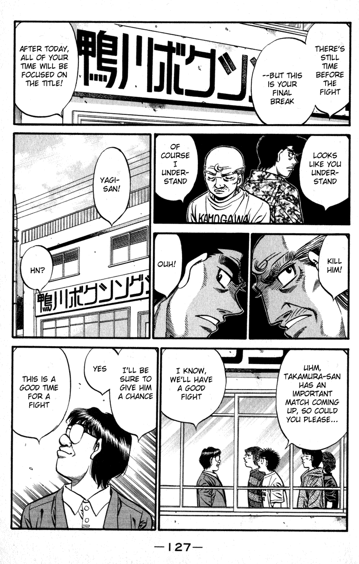 Hajime no Ippo Chapter 519 — page 15