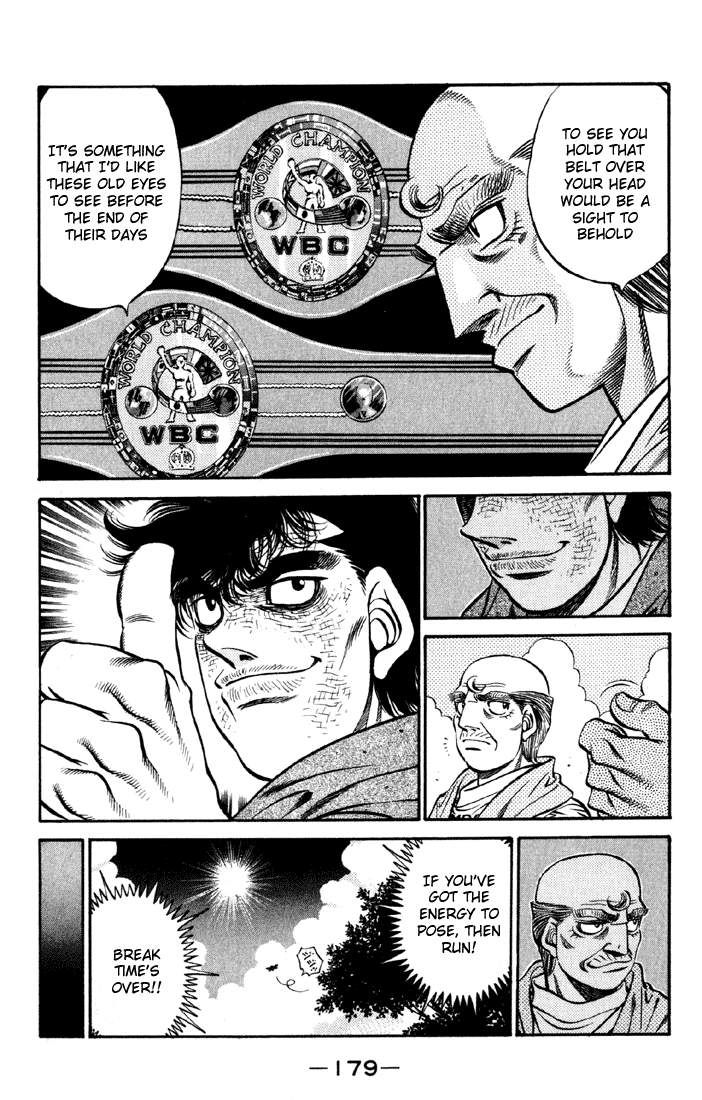 Hajime no Ippo Chapter 522 — page 11