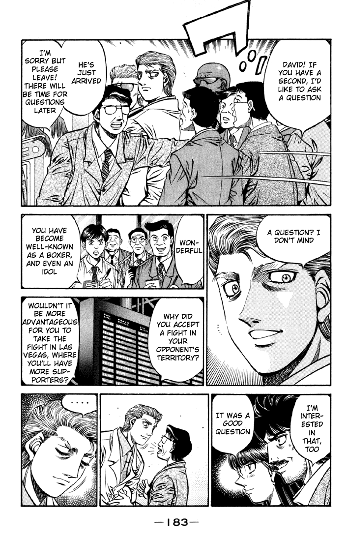Hajime no Ippo Chapter 522 — page 15