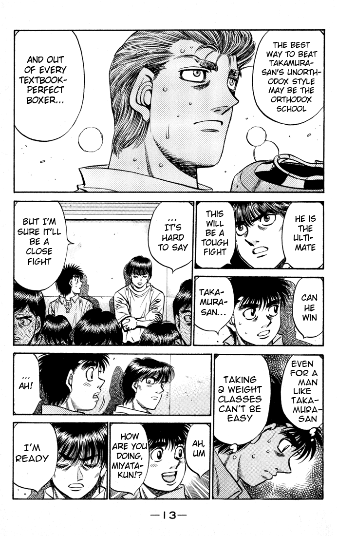 Hajime no Ippo Chapter 523 — page 15