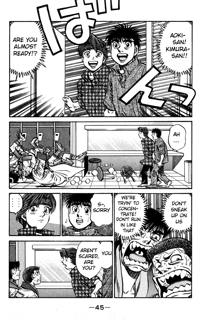 Hajime no Ippo Chapter 525 — page 3
