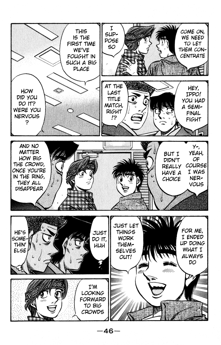 Hajime no Ippo Chapter 525 — page 4