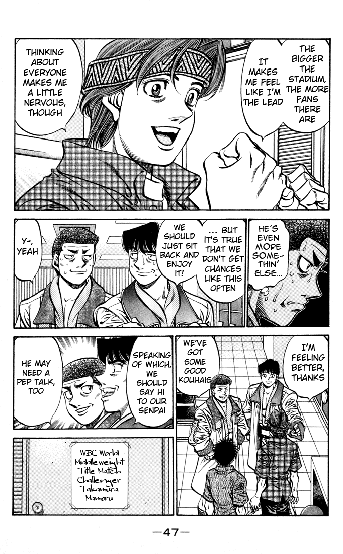 Hajime no Ippo Chapter 525 — page 5