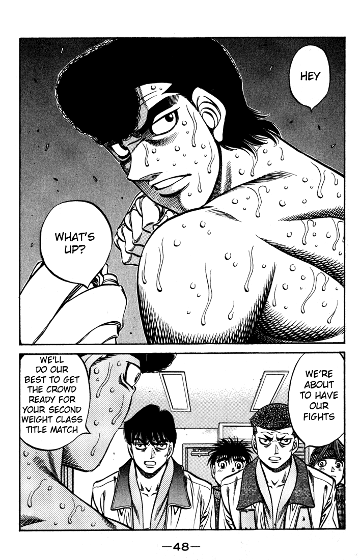 Hajime no Ippo Chapter 525 — page 6