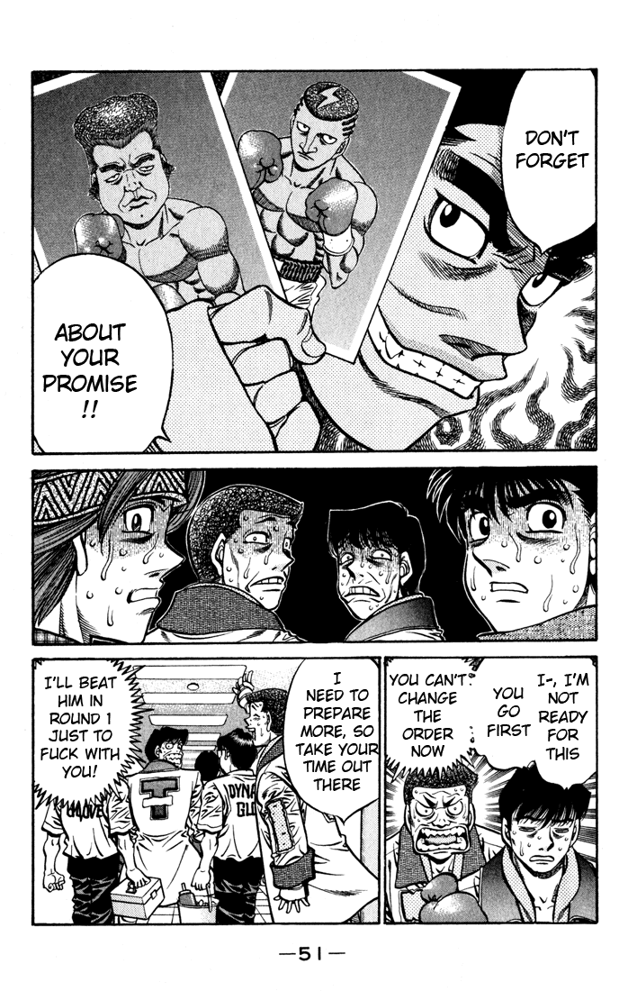 Hajime no Ippo Chapter 525 — page 9