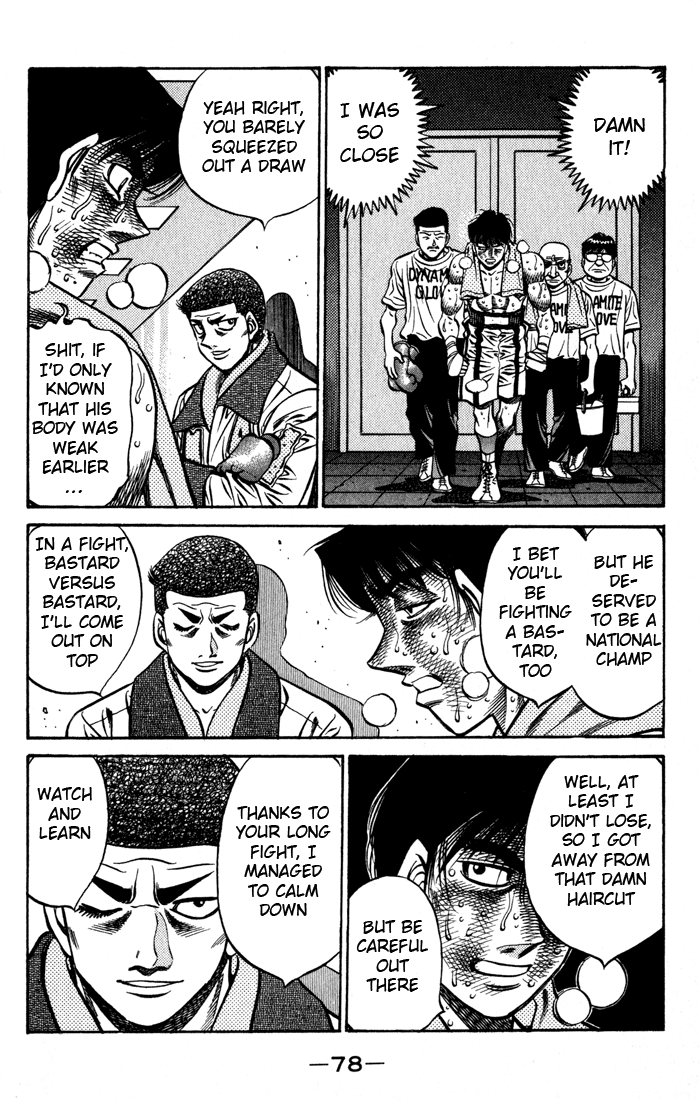 Hajime no Ippo Chapter 526 — page 18