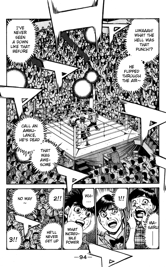 Hajime no Ippo Chapter 527 — page 14
