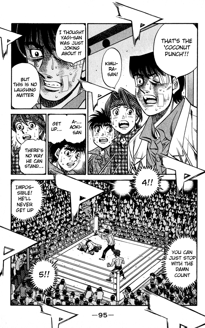 Hajime no Ippo Chapter 527 — page 15