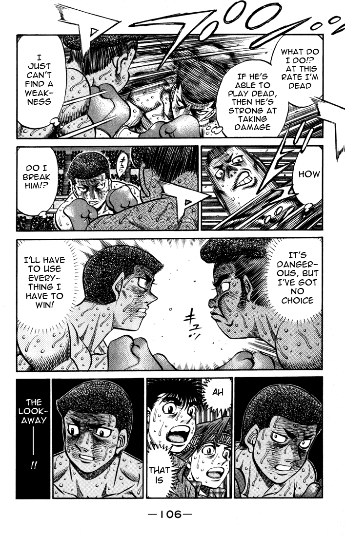Hajime no Ippo Chapter 528 — page 6