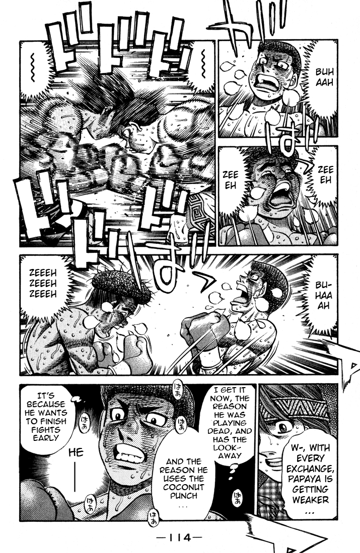 Hajime no Ippo Chapter 528 — page 14