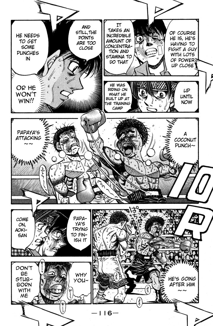 Hajime no Ippo Chapter 528 — page 16