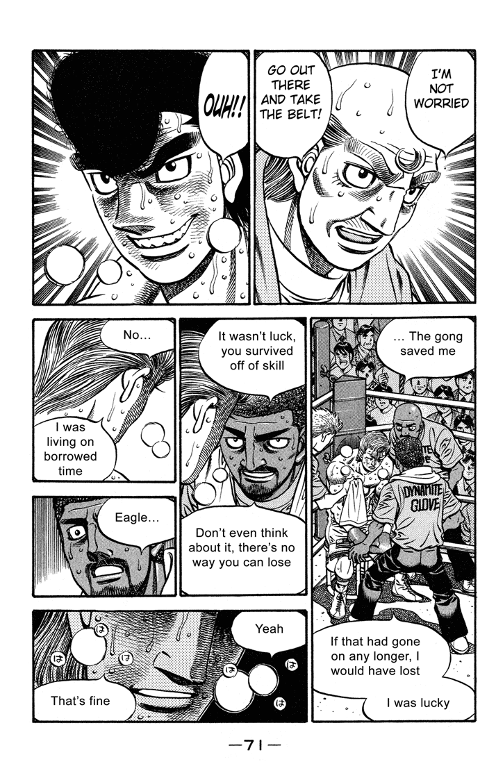 Hajime no Ippo Chapter 546 — page 9