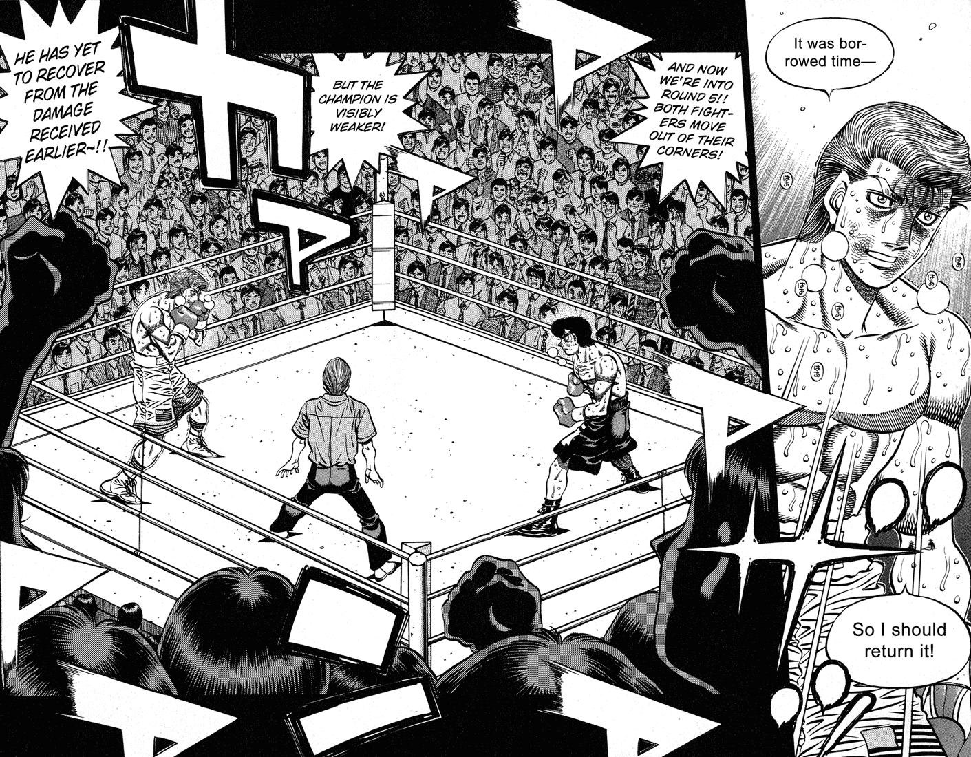 Hajime no Ippo Chapter 546 — page 10