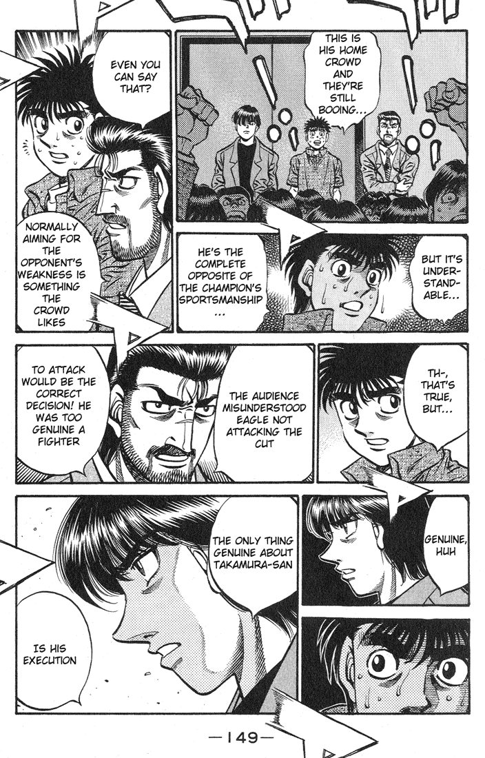 Hajime no Ippo Chapter 550 — page 11