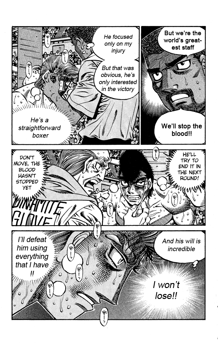 Hajime no Ippo Chapter 551 — page 8
