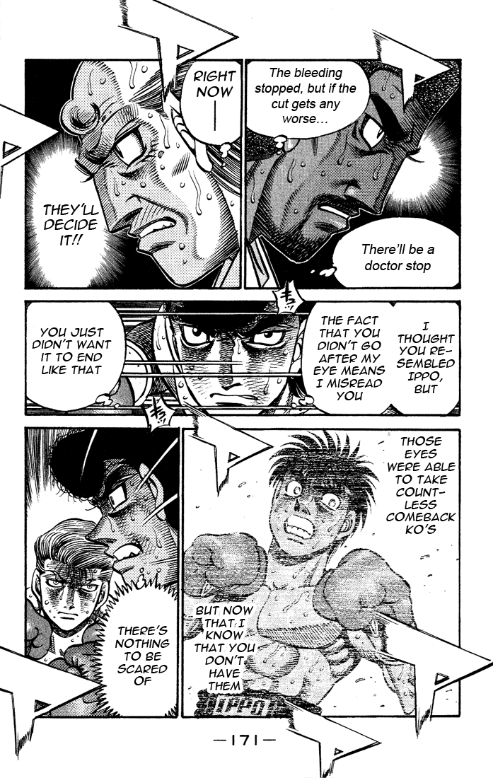 Hajime no Ippo Chapter 551 — page 11